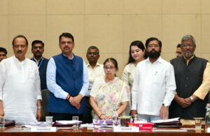 भारतरत्न लता मंगेशकर आंतरराष्ट्रीय संगीत महाविद्यालयाच्या इमारतीचे मुख्यमंत्री एकनाथ शिंदे यांच्या हस्ते ऑनलाईन भूमीपूजन