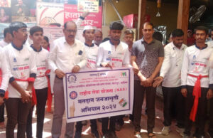 नाशिक मनपाच्या वतीने विविध उपक्रमांच्या माध्यमातून शहरात मतदार जनजागृती