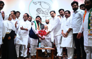 माजी आमदार सुधाकर भालेराव यांचा राष्ट्रवादी काँग्रेस शरदचंद्र पवार पक्षात प्रवेश