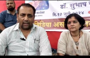 आझाद मैदानावरील शीतल करदेकर यांच्या आमरण उपोषणास वाढता पाठिंबा