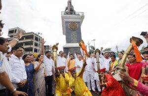 महाराष्ट्रात रयतेचे राज्य आणण्याचा निर्धार करत राष्ट्रवादी काँग्रेस पार्टी शरदचंद्र पवार पक्षाच्या शिवस्वराज्य यात्रेला सुरुवात