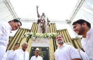 *डॉ. पतंगराव कदमांच्या ‘लोकतीर्थ’ स्मारकाचे व पूर्णाकृती पुतळ्याचे अनावरण*