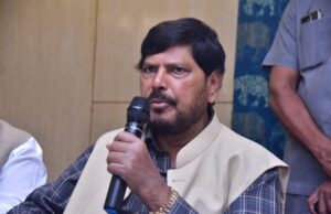 माहीम मतदारसंघात महायुतीचे अधिकृत उमेदवार सदा सरवणकर आणि मानखुर्द शिवाजी नगर मध्ये सुरेश उर्फ बुलेट पाटील यांना रिपब्लिकन पक्षाचा अधिकृत पाठींबा -केंद्रीय राज्यमंत्री रामदास आठवले यांची घोषणा