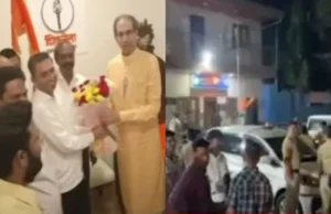 *एकनाथ शिंदेंचा ताफा अडवत काळ झेंडे दाखवले, गद्दार घोषणा दिल्या आणि आज ठाकरे गटात प्रवेश* *साधू कटके यांची रिपब्लिकन पक्षातून हकालपट्टी* *मुख्यमंत्र्यांचा अवमान करणाऱ्या संतोष कटके आणि साधू कटके यांच्यावर कारवाई करा या मागणीसाठी रिपब्लिकन पक्षाचे उद्या साकीनाका येथे निषेध आंदोलन*