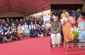 पुस्तकांचा वापर करून सरस्वती चिन्ह साकारण्याचा विश्वविक्रम