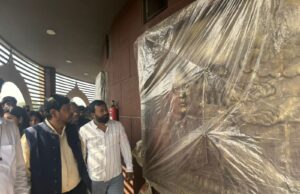 *डॉ बाबासाहेब आंबेडकर संकल्प भूमी स्मारक कामाची केंद्रीयराज्यमंत्री रामदास आठवले यांनी केली पाहणी*