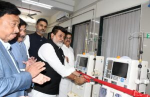 पालकमंत्री उदय सामंत यांच्या हस्ते शासकीय रुग्णालयात 4 डायलिसीस मशीनचे लोकार्पण o