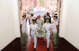 मेरीटाइम दिनानिमित्त मुख्य सचिव सुजाता सौनिक यांच्याकडून महायुद्धात बलिदान दिलेल्या नौसैनिकांना श्रद्धांजली अर्पण*