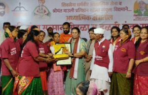 *”अध्यात्म आणि विकास यांचे नाते अतूट” – उपसभापती डॉ. नीलम गोऱ्हे* *डॉ. नीलम गोऱ्हे यांच्या शुभहस्ते अध्यात्मिक क्षेत्रातील महिलांचा सन्मान