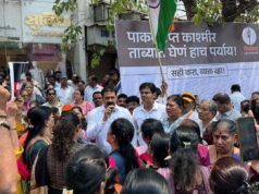 माणुसकीला काळिमा फासणारे कृत्य करणाऱ्या नराधमांना इशारा देण्यासाठी.. शिवसेनेचे दादर येथेआंदोलन व रँली*