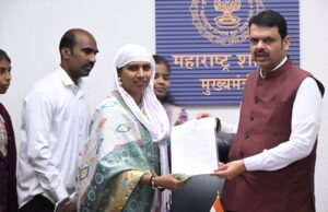 शहीद अंबादास पवार यांच्या पत्नी कल्पना पवार यांची पोलीस उपअधीक्षकपदी नियुक्ती