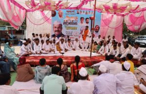 बीड जिल्ह्याच्या बदनामीचे चित्र बदलून सामाजिक सद्भाव वाढीस जावा: हर्षवर्धन सपकाळ* *महाराष्ट्र धर्म वाचवण्यासाठी काँग्रेसचा परळीत सद्भावना सत्याग्रह, प्रत्येक नागरिकांने सद्भावनेचा मंत्र जोपासावा*