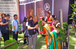 *विविध राष्ट्रातील शिष्टमंडळाची दादासाहेब फाळके चित्रनगरीला भेट*