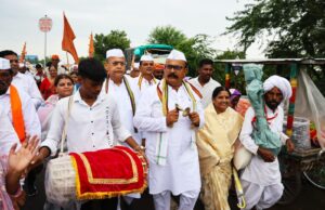 बळीराजाला चांगले दिवस येवो, बेरोजगारांना रोजगार मिळो आणि महिला अत्याचार कमी व्होवो”:- *काँग्रेस प्रदेशाध्यक्ष हर्षवर्धन सपकाळ यांची पांडुरंगाकडे प्रार्थना.*