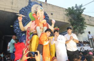 *”कोल्हापूरच्या राजा”चं आगमन ही गणेशोत्सवाची सुरुवात नसून श्रद्धा, एकात्मता , संस्कृतीचा मोठा उत्सव”- ना.डॉ. उदय सामंत*