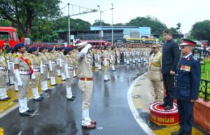 स्वातंत्र्य दिनानिमित्त बृहन्मुंबई महानगरपालिका मुख्यालयात भूषण गगराणी यांच्या हस्ते ध्वजारोहण*