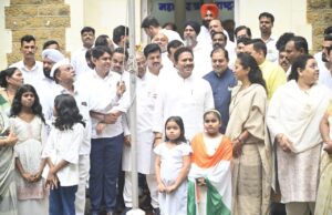 *राष्ट्रवादी काँग्रेस शरदचंद्र पवार पक्षात स्वातंत्र्य दिन मोठ्या उत्साहात साजरा*