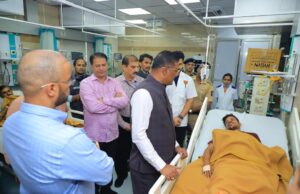 *अपघातग्रस्त गोविंदांना प्रताप सरनाईक यांचा दिलासा*