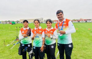 *तिरंदाजी स्पर्धेत महाराष्ट्रकन्यांनी गाजवला परदेश; क्रीडामंत्र्यांकडून अभिमानास्पद अभिनंदनाचा संदेश*