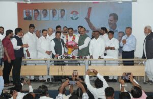 *पुण्याचे माजी महापौर व राष्ट्रवादी काँग्रेसचे शहराध्यक्ष प्रशांत जगताप यांचा काँग्रेस पक्षात प्रवेश.*