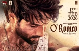 *शाहिद कपूर आणि तृप्ती डिमरी यांच्या नव्या पोस्टरसह ‘ओ’रोमियो’ने वाढवली उत्सुकता!
