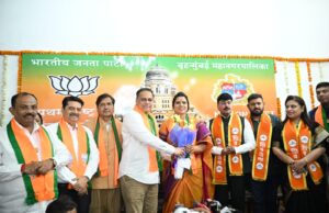 *महापालिकेवर महायुतीचा भगवा फडकल्याने विरोधकांचं कटकारस्थान मुंबईकरांनी उधळून लावले- अमीत साटम*