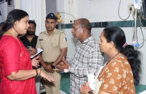 *गोवंडीच्या पंडित मदन मोहन मालवीय शताब्दी रुग्णालयाची महापौरांनी केली आकस्मिक पाहणी*