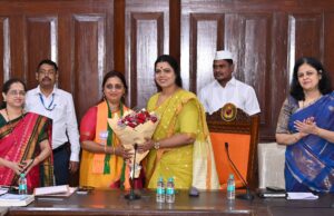 *बृहन्मुंबई महानगरपालिका शिक्षण समिती अध्यक्षपदी राजेश्री शिरवडकर यांची बिनविरोध निवड*