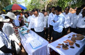 *नांदोस गढी उत्खननाची मंत्री आशिष शेलार यांच्याकडून पाहणी*