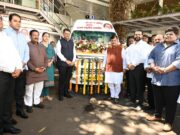 *आदिवासीबहुल विभागासाठी ६ रुग्णवाहिकांचे* *मुख्यमंत्री देवेंद्र फडणवीस यांच्या हस्ते लोकार्पण*