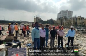 *मानखुर्द येथील बॉम्बे सोप फॅक्टरी जागेवरील १४०० अनधिकृत झोपड्यांचे निष्कासन*