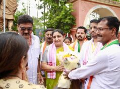 *आसाम(गुवाहाटी) मधील राष्ट्रवादी काँग्रेस पक्ष कार्यालयाला राष्ट्रीय अध्यक्षा आणि उपमुख्यमंत्री सुनेत्रा अजित पवार यांनी दिली भेट…*