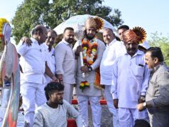 *हिंदकेसरी महेंद्र गायकवाड यांच्या नागरी सत्कार सोहळ्यास जयकुमार गोरे यांची उपस्थिती*