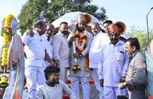 *हिंदकेसरी महेंद्र गायकवाड यांच्या नागरी सत्कार सोहळ्यास जयकुमार गोरे यांची उपस्थिती*