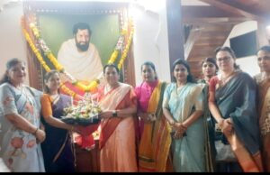 *शिवसेना नेत्या आ. डॉ. नीलम गोऱ्हे यांची आनंदाश्रम व शक्तीस्थळाला भेट; धर्मवीर आनंदजी दिघे यांना अभिवादन*