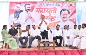 *शहाजी बापू पाटील यांच्या जनसंपर्क कार्यालयास पालकमंत्री जयकुमार गोरे यांची भेट; विधान परिषद निवडणुकीसंदर्भात चर्चा*