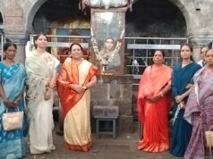 *चांदवडच्या श्री रेणुका मातेच्या चरणी विधान परिषद आमदार डॉ. नीलम गोऱ्हे यांचा जनसेवेचा संकल्प*