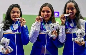 *कामगार क्रीडा भवनाची कन्या सोनम मस्करची आशियाई स्पर्धेत ऐतिहासिक कामगिरी! भारताला मिळवून दिले पहिले रौप्य*