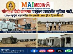*माँसाहेब विडी कामगार घरकुल वसाहतीतील नागरिक सुविधा पुरविण्यासाठी जिल्हाधिकाऱ्यांना निवेदन*
