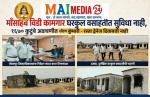 *माँसाहेब विडी कामगार घरकुल वसाहतीतील नागरिक सुविधा पुरविण्यासाठी जिल्हाधिकाऱ्यांना निवेदन*