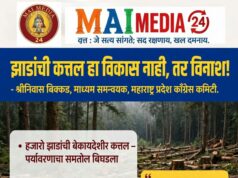 *झाडांची कत्तल हा विकास नाही, तर विनाश!* मत आमचेही ॲड. श्रीनिवास बिक्कड